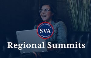 regional summit, women with laptop