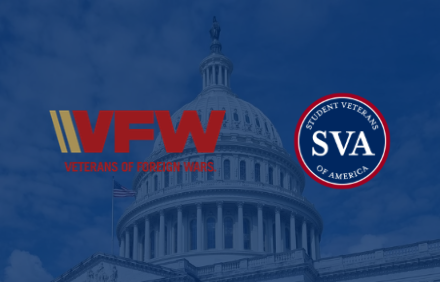 vfw logo and sva logo